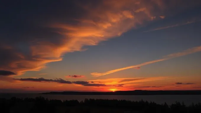 Coucher de soleil le 21 septembre 2025 : date à venir