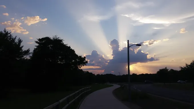 Coucher de soleil le 3 juillet 2025 : une lumière qui s'éteint