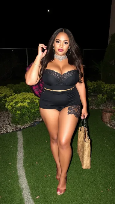 Curvy avec de Grands Seins est un Renfort de Confiance