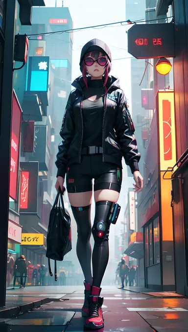 Cyberpunk hentai : Fantaisies sexuelles dans un monde virtuel