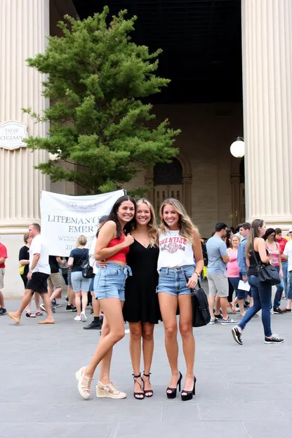 Célébration des filles à Atlanta dans la ville