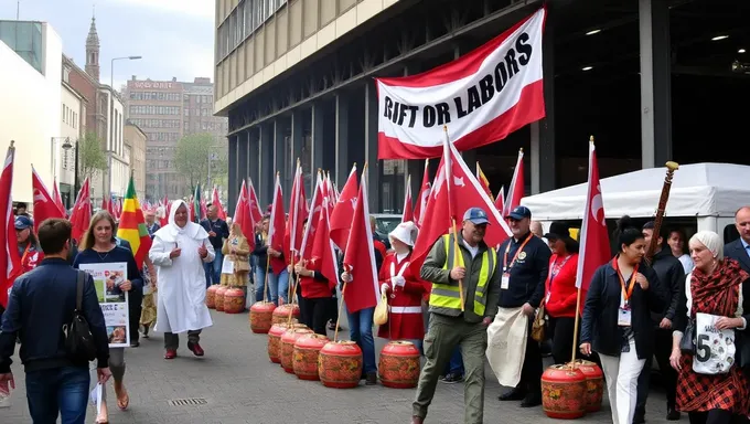 Célébration du Jour du travail 2025 : un événement mondial