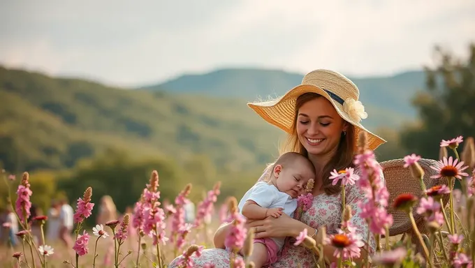 Célébrer le Jour des mères en 2025 avec la famille