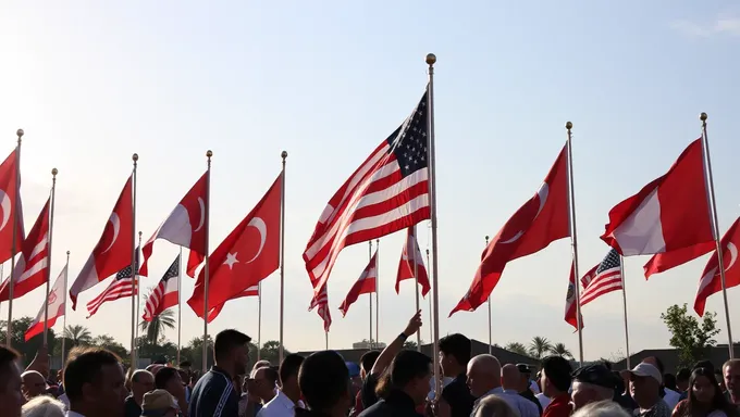 Cérémonie spéciale du Jour du drapeau 2025 au White House