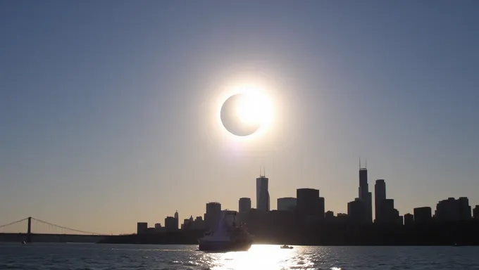 Date de l'éclipse solaire 2025 à Chicago confirmée