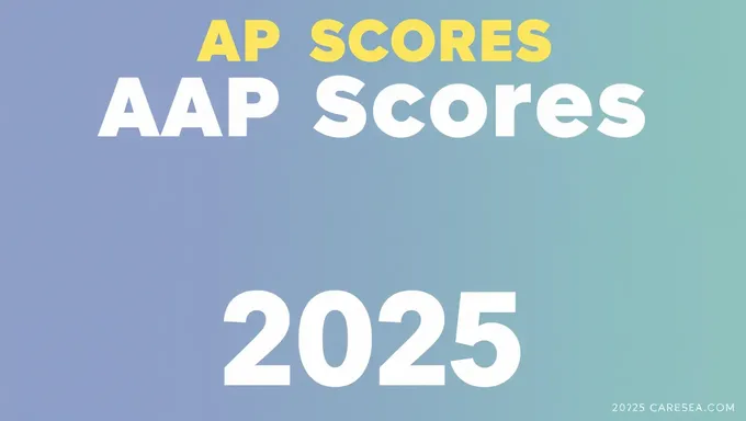 Date de publication des scores AP prévue pour 2025