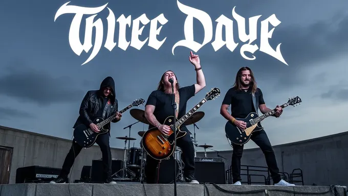 Date de tournée de Three Days Grace 2025 publiées bientôt