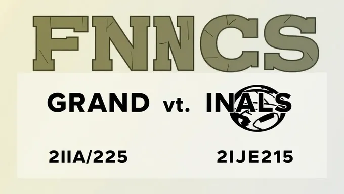 Date du Fncs Grand Finals 2025 Confirmée