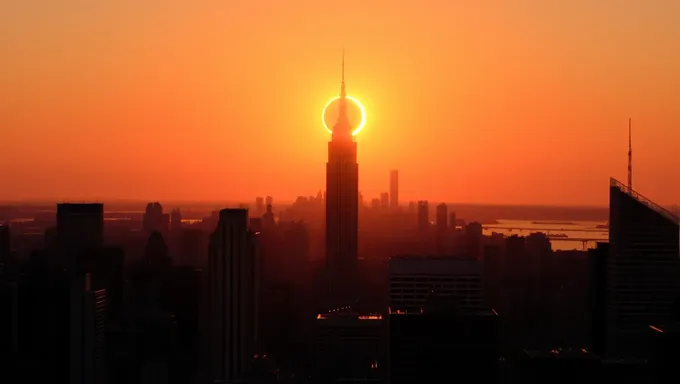 Date et heure de l'éclipse solaire de NYC 2025 confirmés