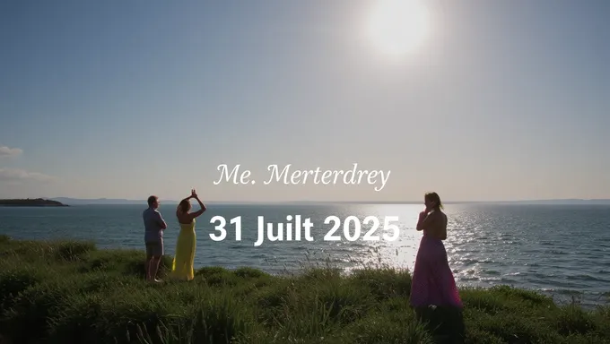 Date française : Mercredi 31 juillet 2025 répété à nouveau