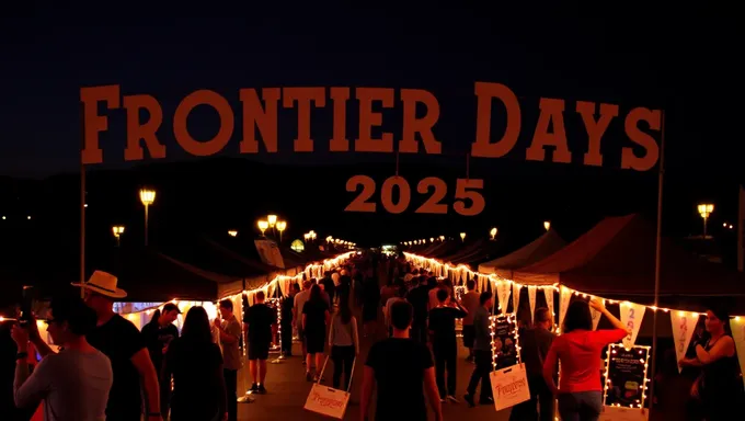 Dates du Frontier Days 2025 planifiées