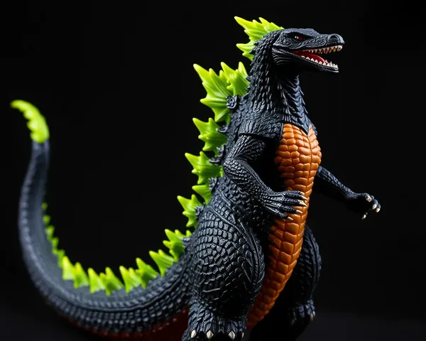 Demande de conception personnalisée de jouet Godzilla Shin PNG