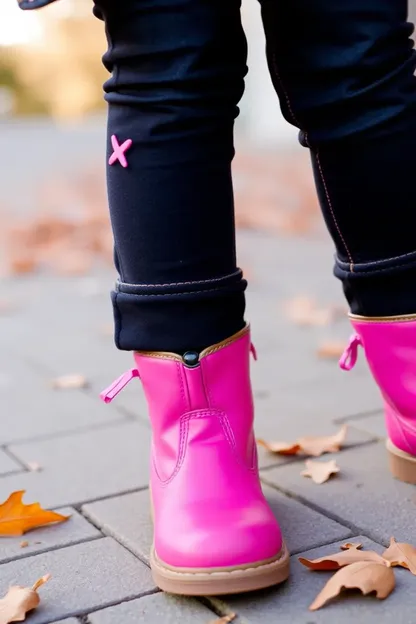 Des conceptions de bottes pour les petites filles mignonnes