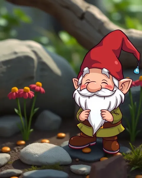 Des illustrations de gnome en cartoon : révélations whimsicales