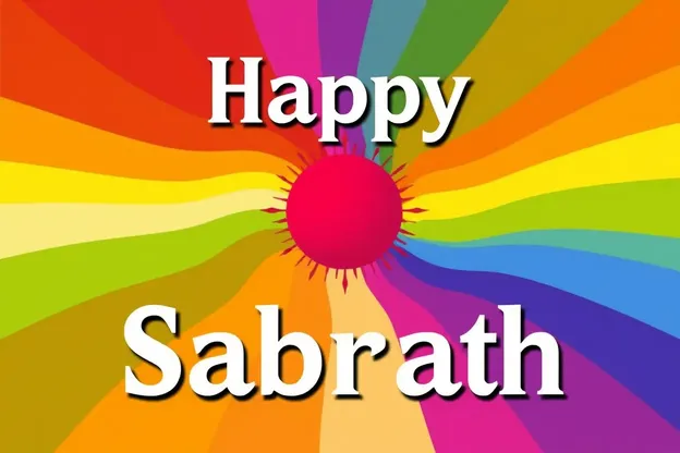 Des images de Sabbath heureuses pour partager