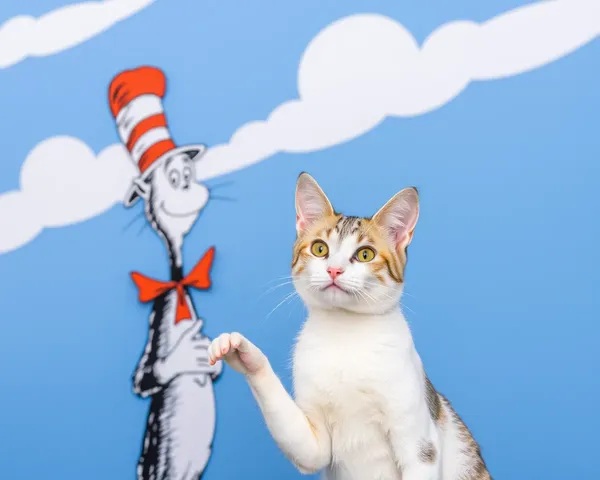 Des images de chapeau et de chat en harmonie