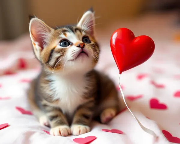 Des images de chats pour amoureux parfaits pour Saint-Valentin