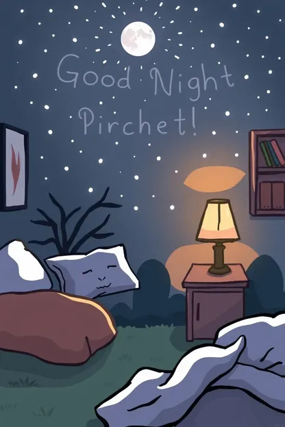 Des images de nuit mignonnes pour dormir