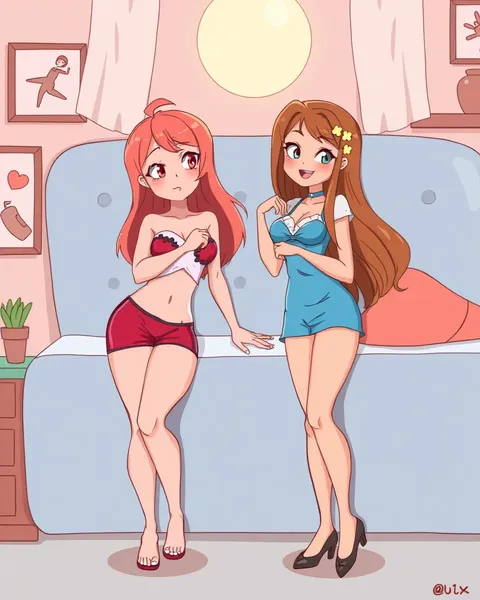 Des images de sexe de cartoon controversées publiées