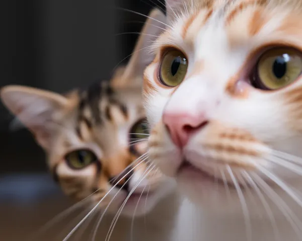 Des photos de chats à gros plan fascinantes à explorer