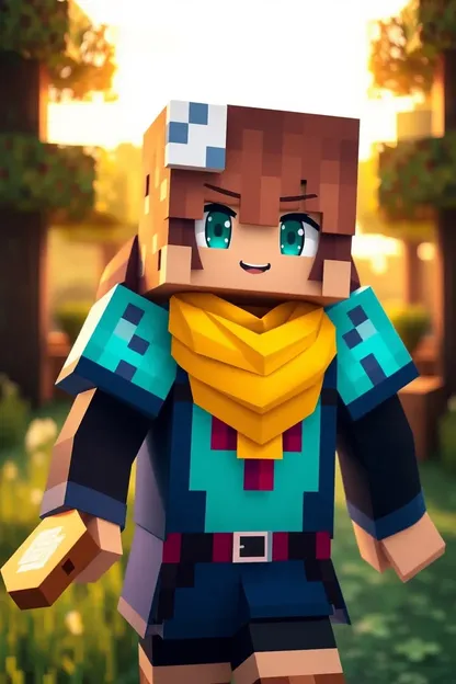 Des skins de fille Minecraft pour le fun et l'aventure