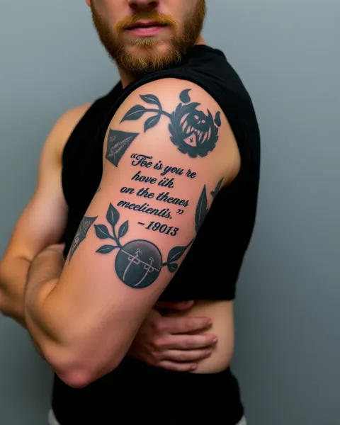 Des tatouages bibliques pour les hommes avec guidance spirituelle