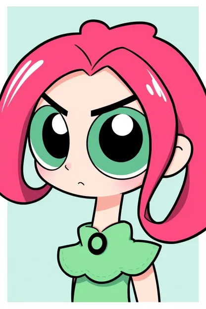 Description de profil Pfp de la fille Powerpuff de Hanni