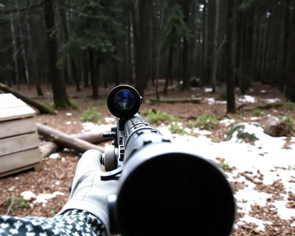 Description du fichier d'image PNG de lunette de sniper