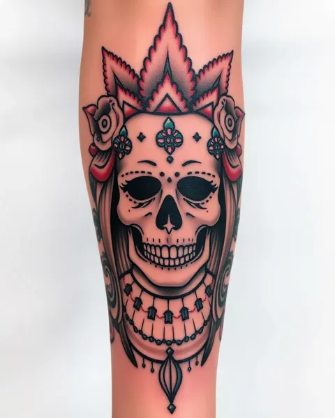 Designs de tatouages mexicains pour héritage culturel