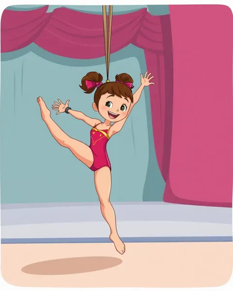 Dessins animés de gymnastique : découvrir des dessins animés de gymnastique en ligne