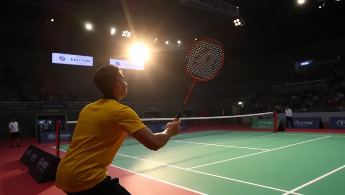 Diffusion en direct gratuite du badminton de Paris 2025