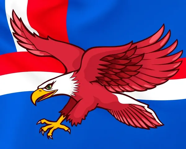 Drapeau aigle transparent PNG au format fichier