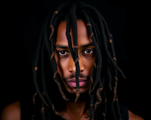 Dreadlocks trouvé en tant que fichier PNG