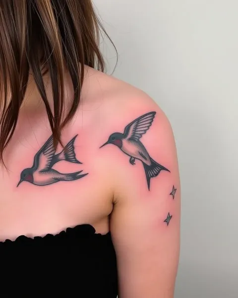 Déchiffrer le symbolisme de l'art de tatouage de l'hirondelle