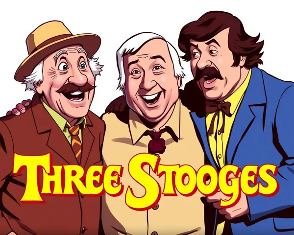 Découverte de l'image PNG transparente des Trois Stooges