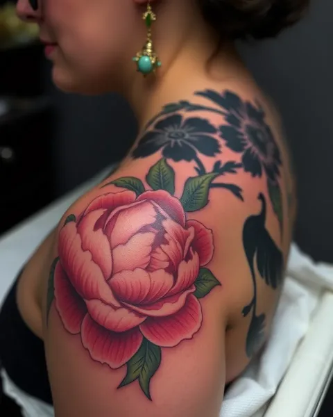 Découvrir le sens caché derrière le tatouage de peonie