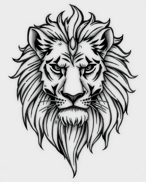 Décryptage du tatouage du lion : signification symbolique