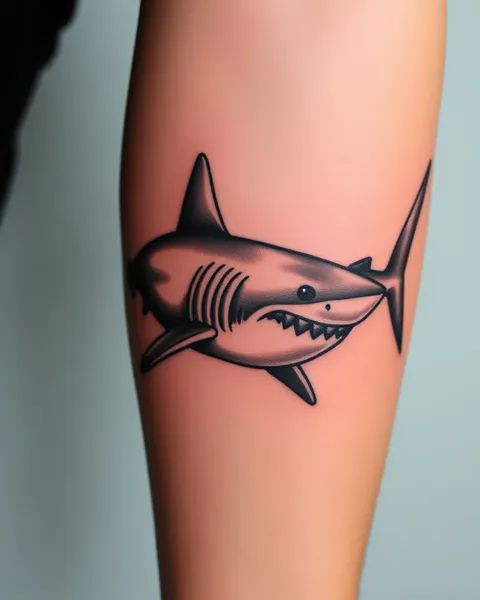 Décrypter le sens caché d'un design de tatouage de requin