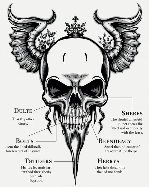 Décrypter les significations derrière les tatouages de crâne et les designs