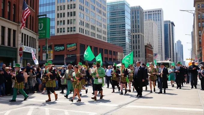 Défilé de la Saint-Patrick de Chicago 2025 : détails