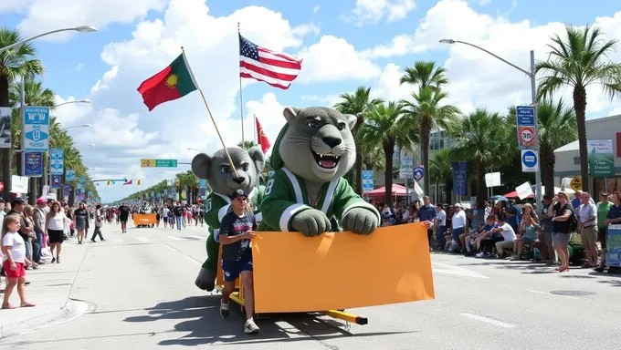 Défilé des Panthers de Floride 2025 : Présentation de Artistes Invités Spéciaux