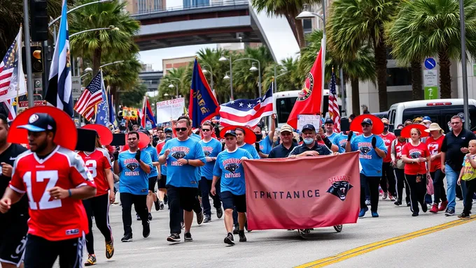 Défilé des Panthers de Floride 2025 : Événement Programmé pour L'Année Prochaine