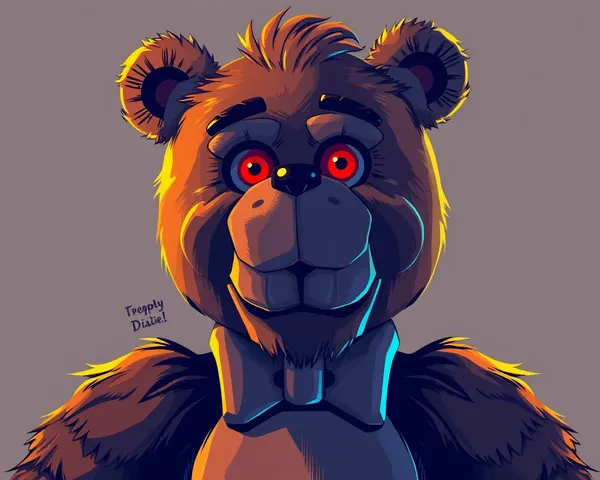 Définition d'extension de fichier PNG de Freddy Fazbear