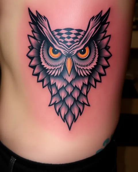 Définition des Tatouages de Hibou : Exploration de la Symbolique et de la Signification