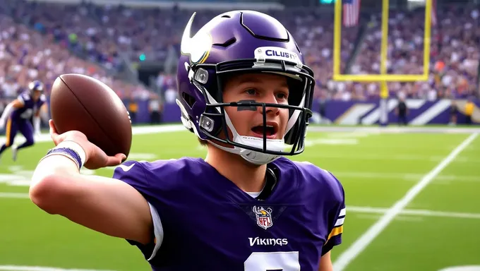 Déplacements dans la liberté d'agence 2025 pour le quarterback des Vikings