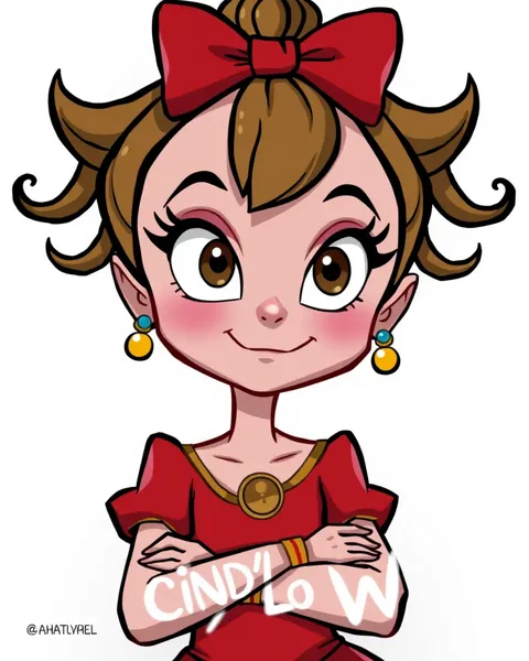 Détails de l'image de cartoon de Cindy Lou Who