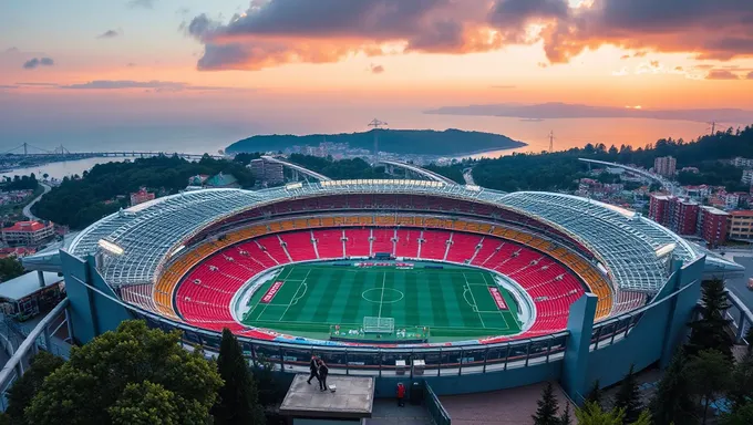 Détails de la construction du stade d'Ankara 2025