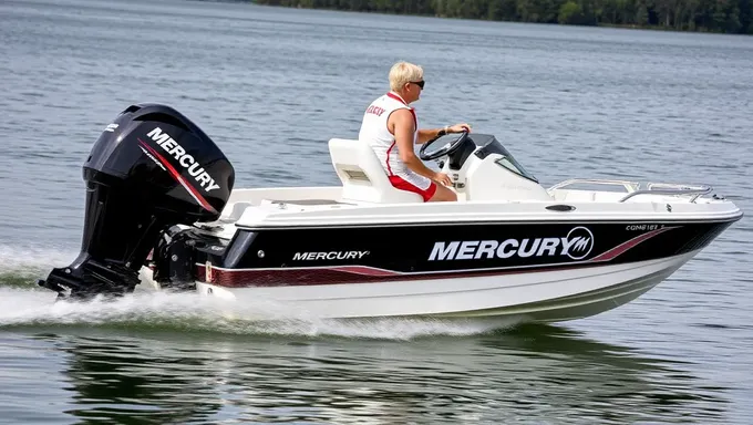 Détails du Mercury 115 Pro Xs 4 Temps moteur manuel 2025