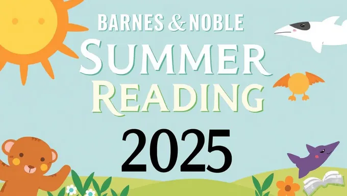 Détails du programme de lecture d'été de Barnes and Noble 2025