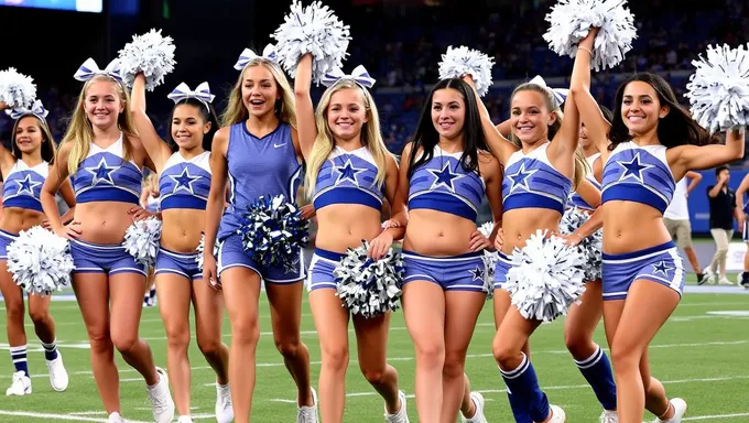 Effectif des cheerleaders des Cowboys de Dallas 2025 : rencontrez l'équipe nouvelle